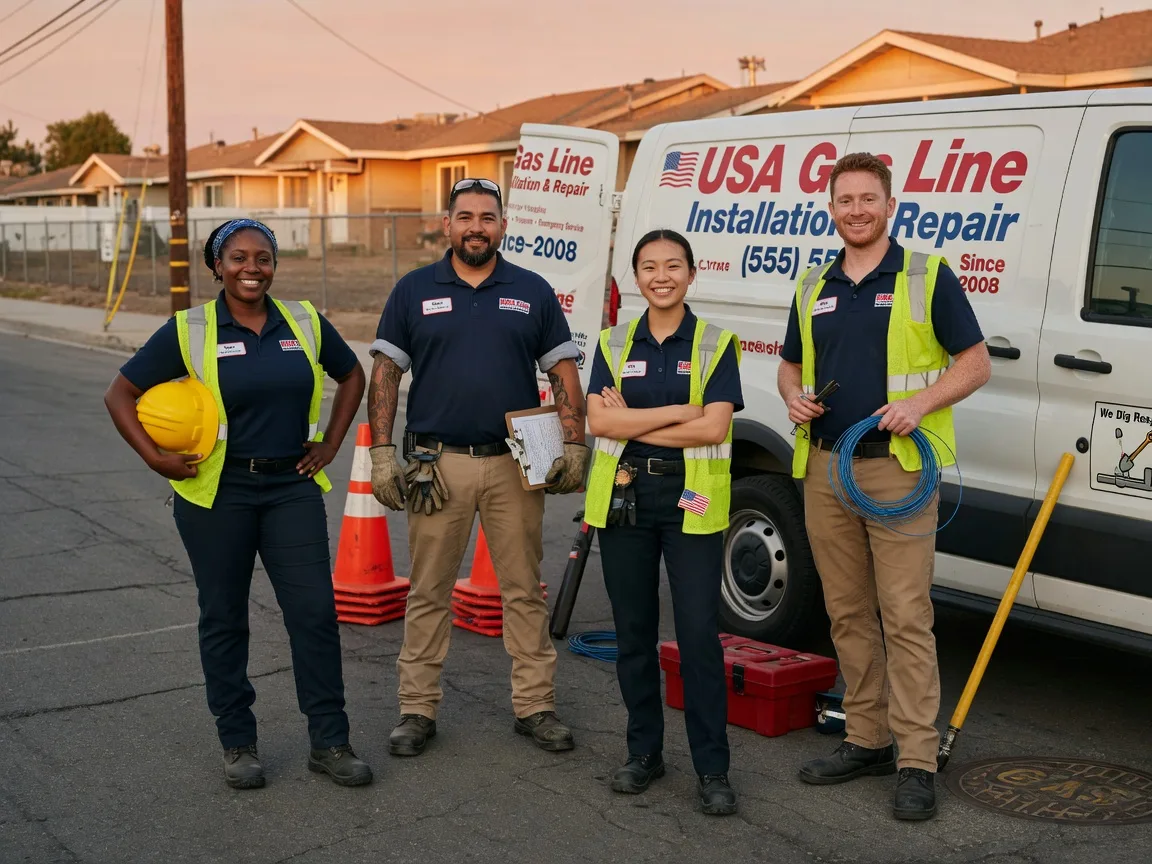 Gas Line Installation company in Leo, IN